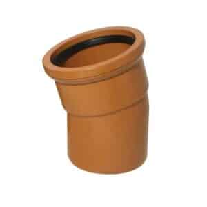 110mm-underground-drainage-15-degree-single-socket-bend-competa-range
