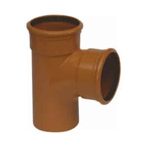 110mm-Underground-Drainage-90-degree-Double-Socket-Tee-Branch