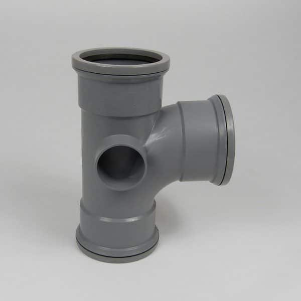 110mm-Pushfit-soil-90d-triple-socket-boss-branch-grey-speedyplastics