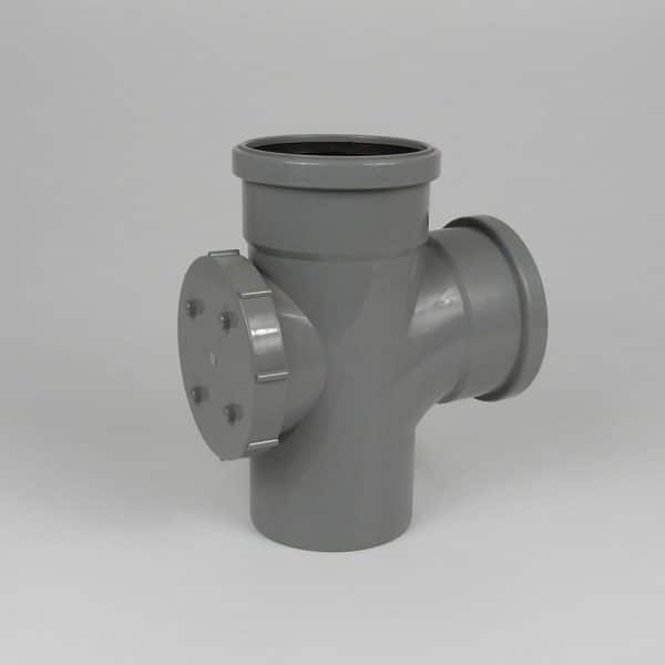 110mm-pushfit-soil-double-socket-access-branch-grey-speedyplastics