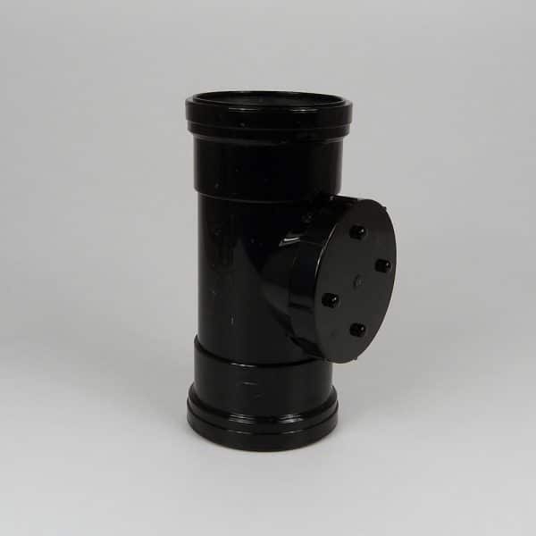 110mm-double-socket-access-pipe-black-speedyplastics