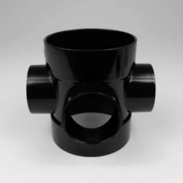 110mm-solvent-soil-short-boss-pipe-black-polypipe-se60g-speedyplastics