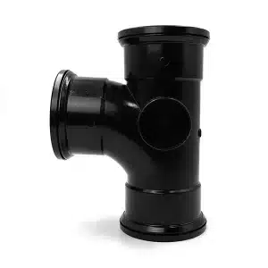 110mm Black Push-Fit Soil