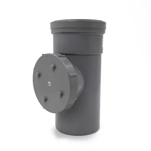 kayflow-110mm-soil-s25-straight-access-pipe-single-socket-grey