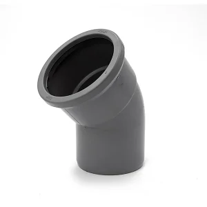 kayflow-110mm-soil-s8-45-deg-bend-single-socket-grey