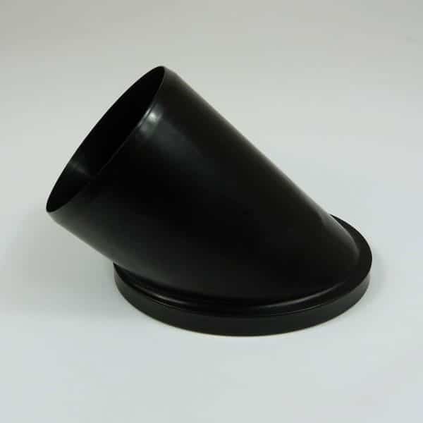 110mm-Oval-Rodding-Point-Black-Plastic-down-speedyplastics