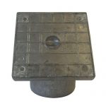 110mm Underground Drainage Square Rodding Point Alloy