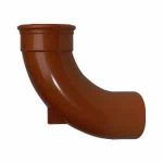 110mm Underground Drainage 90° Single Socket Rest Bend
