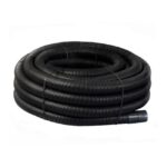 40mm Twinwall Ducting Coil Black Flexi “Electric” x 50m