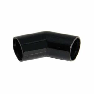21.5mm-black-overflow-45-degree-bend-speedy-plastics