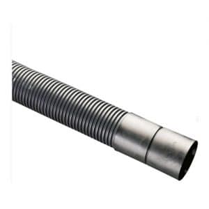 160/137mm Ridged Twin Wall Black