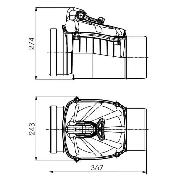 160mm-non-return-valve