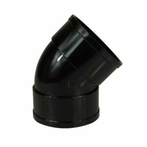 110mm-solvent-weld-45-degree-bend-black