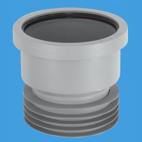 McAlpine DC1GR Soil Pipe Drain Connector Grey Speedy Plastics