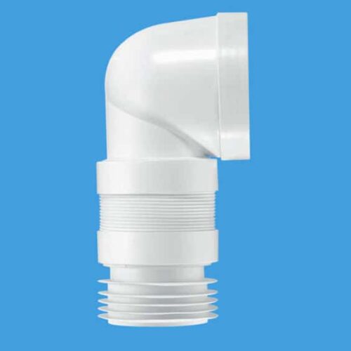 McAlpine WcCon8f18 Wc Pan Connector Toilet Connector Speedy Plastics
