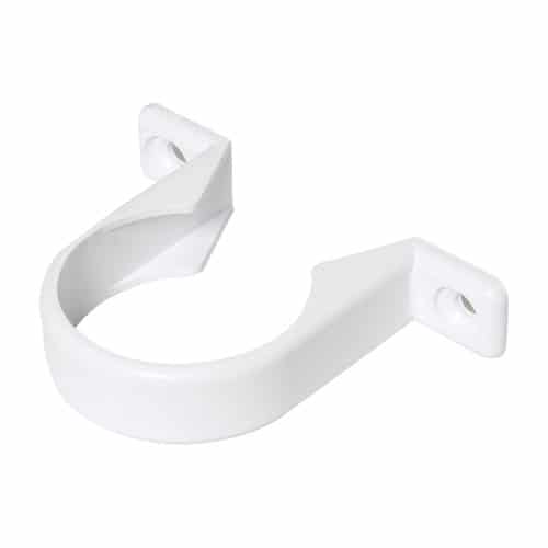 FloPlast ABS Solvent-Weld-Pipe-Clip-White