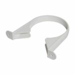 110mm Soil Pipe Clip White