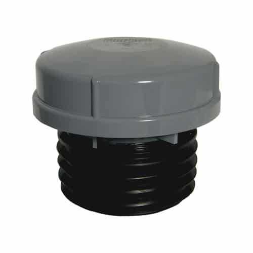 FloPlast AF110W Air Admittance Valve Grey 82/110mm Speedy Plastics