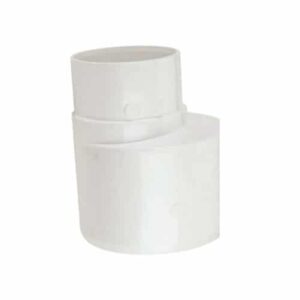 110mm soil 68mm rainwater adaptor polypipe white