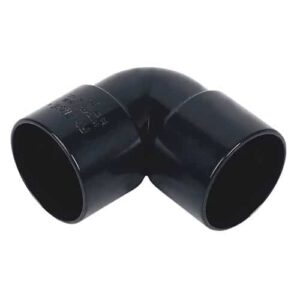solvent weld knuckle bend black