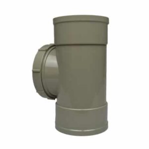 solvent weld soil access pipe double socket