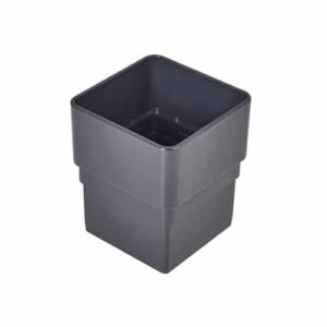 anthracite-grey-square-line-down-pipe-socket-joiner-65mm