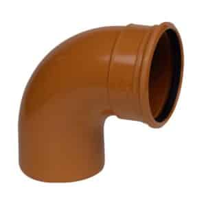 160mm 90deg-Single-Socket-Swept-Bend-Competa