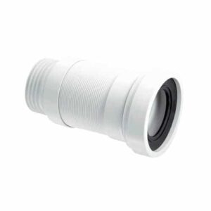 mcalpine-wc-f23s-straight-flexible-wc-connector-140-310mm