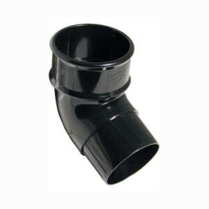 Floplast 68mm Round Pipe Socket RS1 Guttering /& Fittings Round: 68mm Black