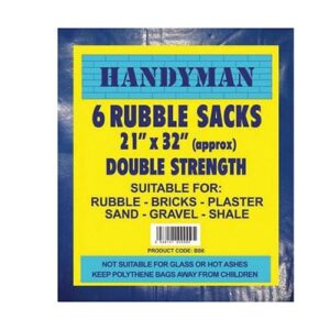 Rubble Sacks - Dust Sheets