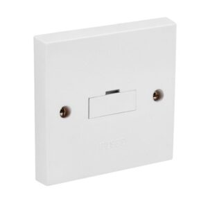 13A Fused Spur Unswitched White