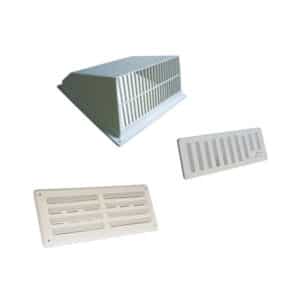 Ventilation Grills Inside & Outside