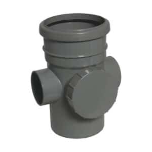 110mm-access-pipe-boss-single-socket-anthracite-grey