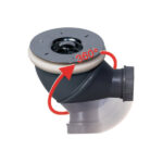 Floplast TH52 FastFlo Shower Trap 40mm x 50mm