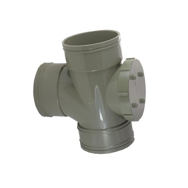 110mm-solvent-weld-triple-socket-access-tee-branch-olive-grey