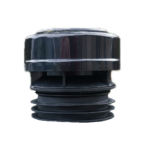 Air Admittance Valve Black 110mm Male Finned Push Fit External Use