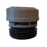 Air Admittance Valve Grey 110mm Male Finned Push Fit External Use