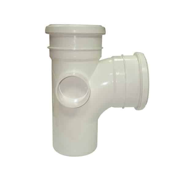 110mm White Pushfit Soil