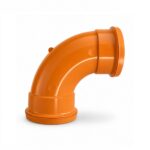 110mm Underground Drainage 90° Double Socket Bend Competa Drainage | CUG4DSB90
