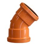 110mm Underground Drainage 30° Double Socket Bend Competa Drainage | CUG4DSB30