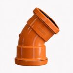 110mm Underground Drainage 45° Double Socket Bend Competa Drainage | CUG4DSB45