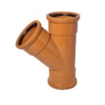 110mm Underground 45 degree Triple Socket Y-Branch Competa