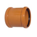 110mm Underground Drainage Double Socket Slip Coupler | Kayflow | BUG12
