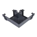 Anthracite Grey Ogee Guttering 90 degree External Gutter Angle 120mm Kayflow OGA2AG