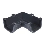 Anthracite Grey Ogee Guttering 90 degree Internal Gutter Angle 120mm Kayflow OGA1AG