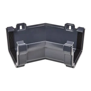 Anthracite-Grey-Ogee-Guttering-135-degree-Internal-Gutter-Angle-120mm-Kayflow-OGA3AG