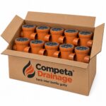 Bulk Buy 110mm Back Inlet Underground Drainage Bottle Gully 180mm Dia (10)