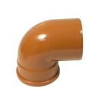 250mm Underground Drainage 87 degree Single Socket Bend