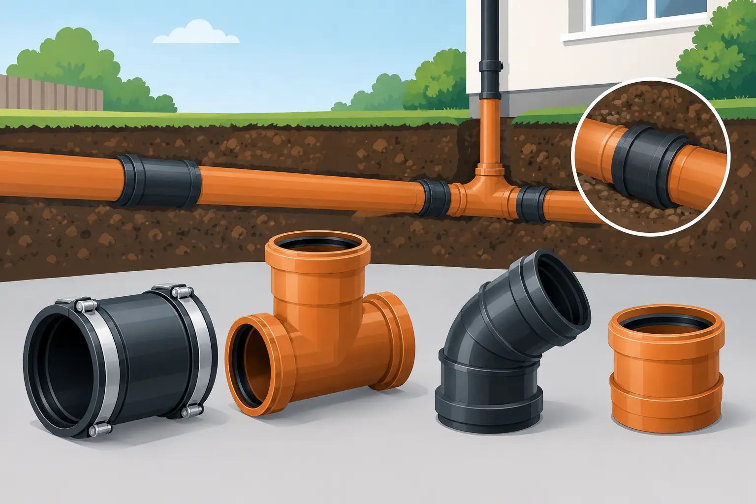 Best Underground Pipe Connectors for UK Drainage
