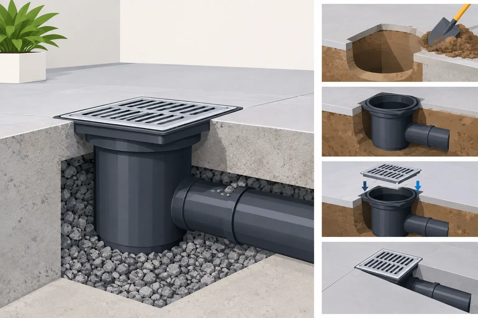 How to Install a 110mm Bottle Gully Correctly How to Install a 110mm Bottle Gully Correctly